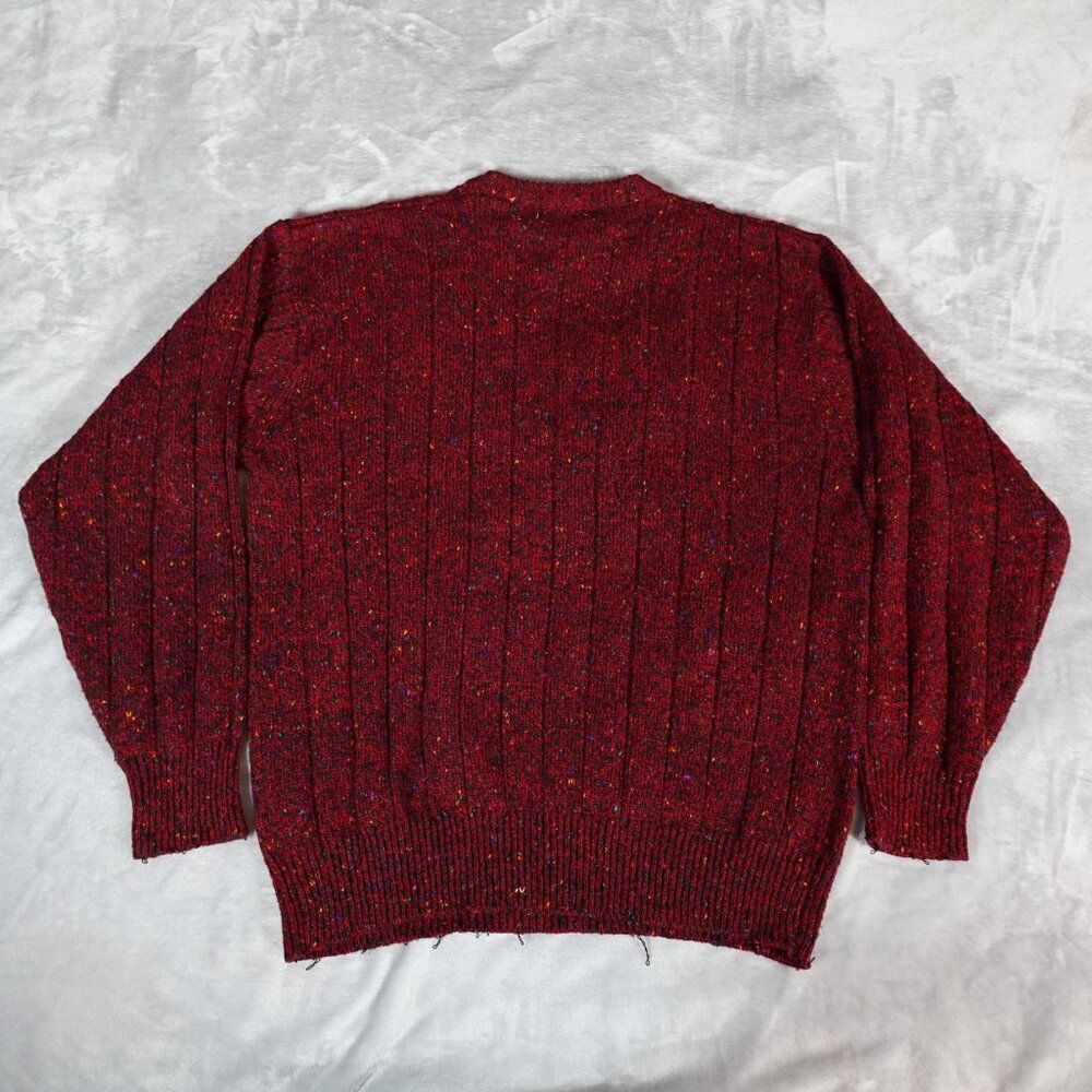 Vintage Brian Macneil Speckled Knit Sweater Womens 1X Wool Blend Multicolored - Picture 5 of 9